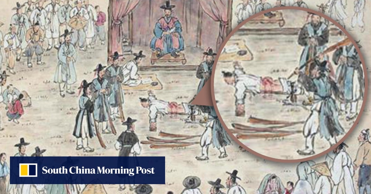 Ancient Chinese people sentenced to flogging could hire substitutes to endure punishment for a fee