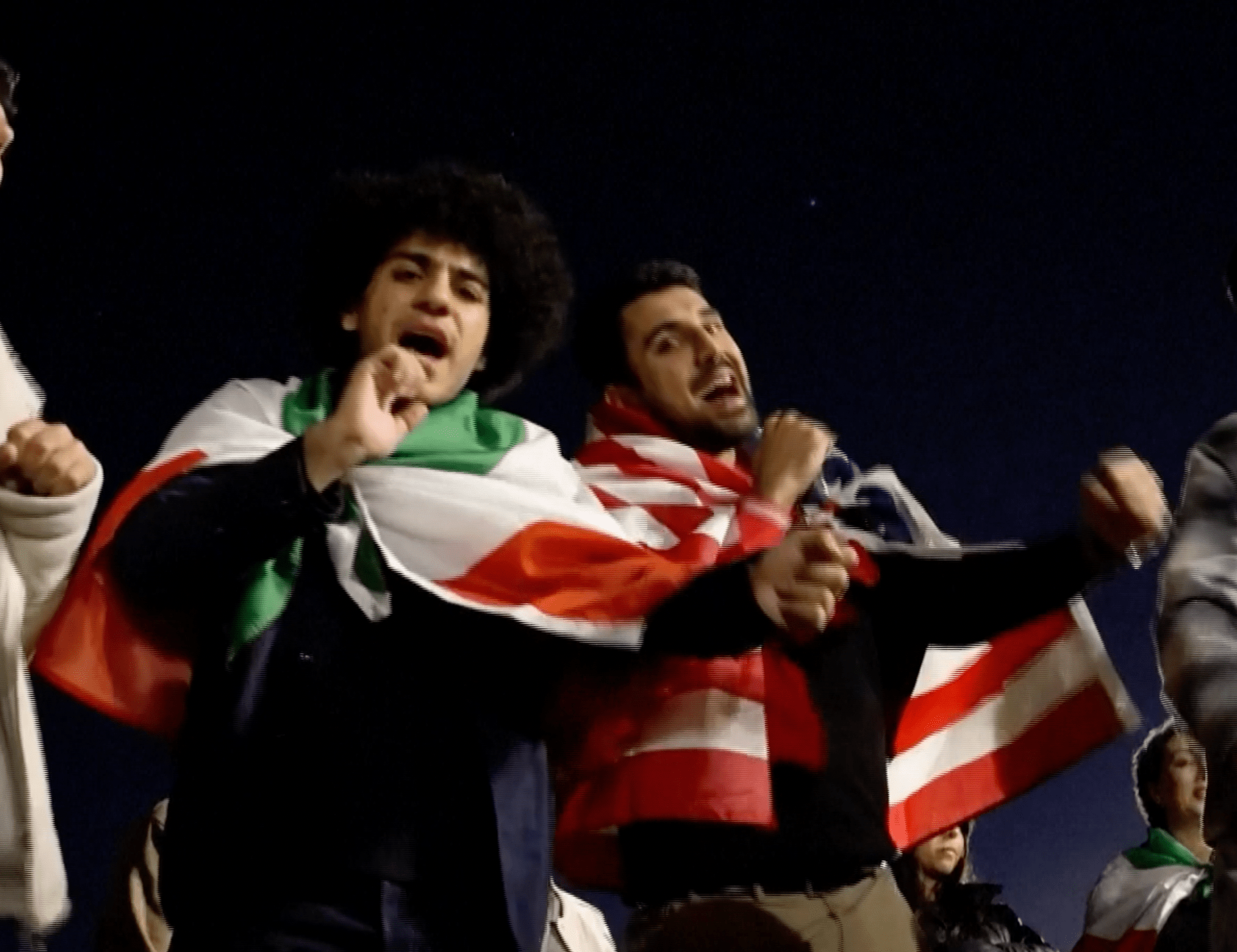 Iranian diaspora celebrates Persian festival wrapped in US, Israeli flags