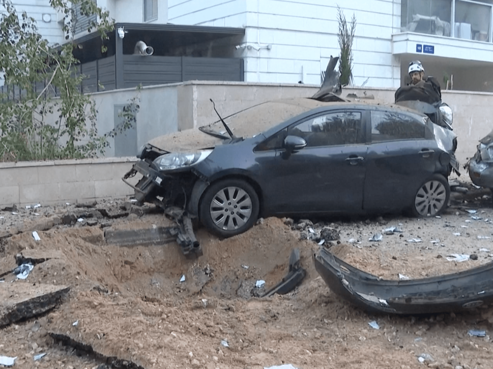 Aftermath of Iranian ‘revenge’ strikes on Israel, two killed