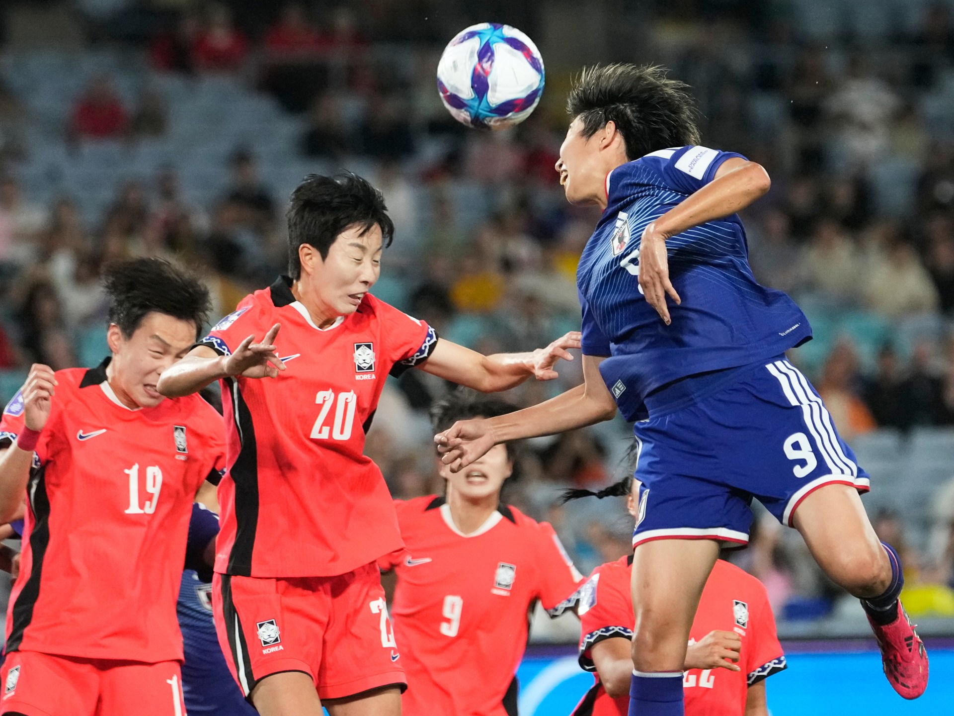 Japan beat South Korea 4-1 to meet Australia in Women’s Asian Cup final