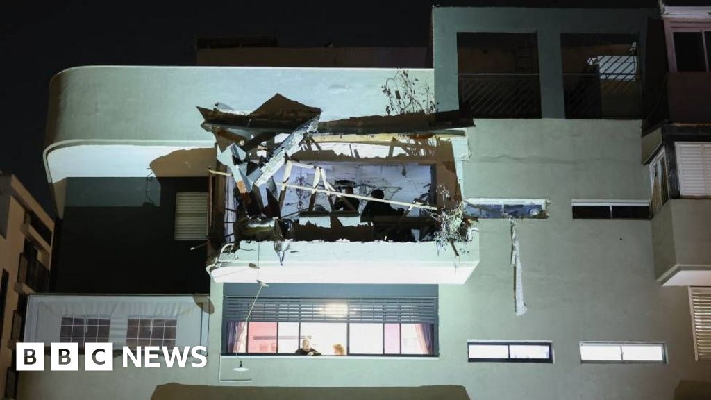 'Very difficult to stop': BBC visits scene of Iran cluster bomb strike on Israel