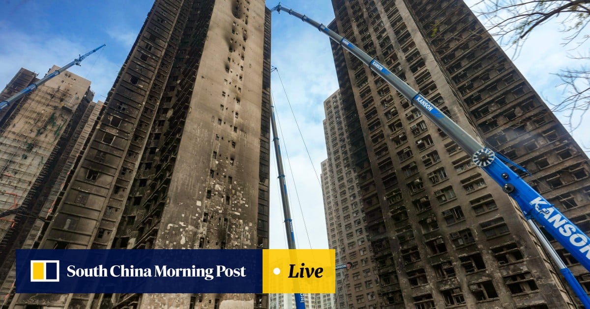 Public hearing on Tai Po fire begins with stunning admission: contractor used substandard mesh