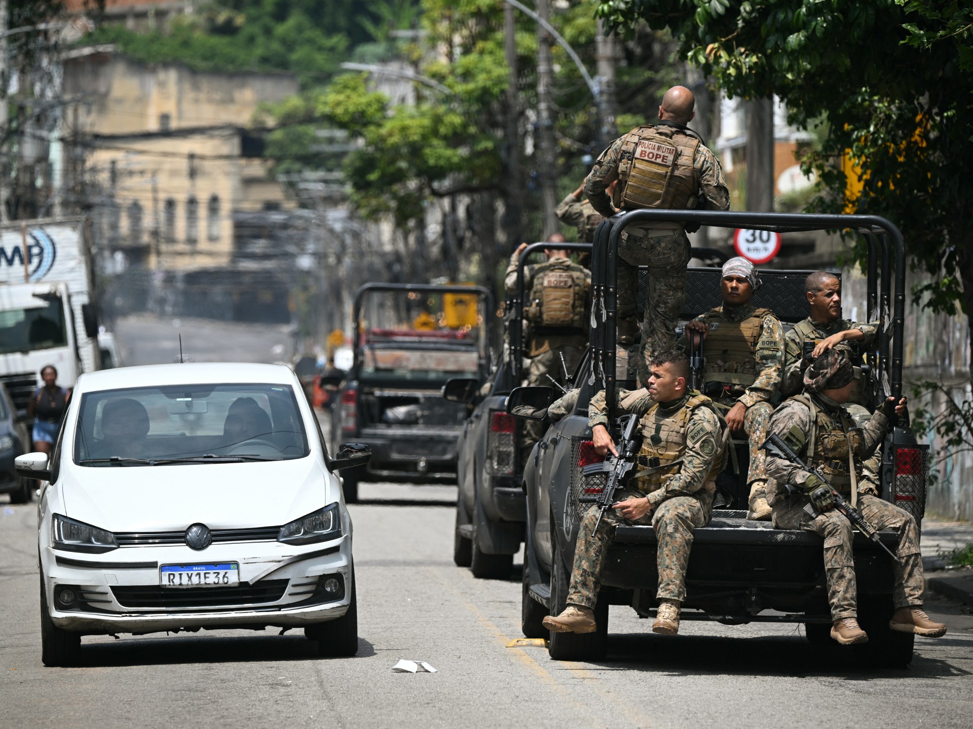 At least eight killed as Brazilian police carry out lethal favela raid