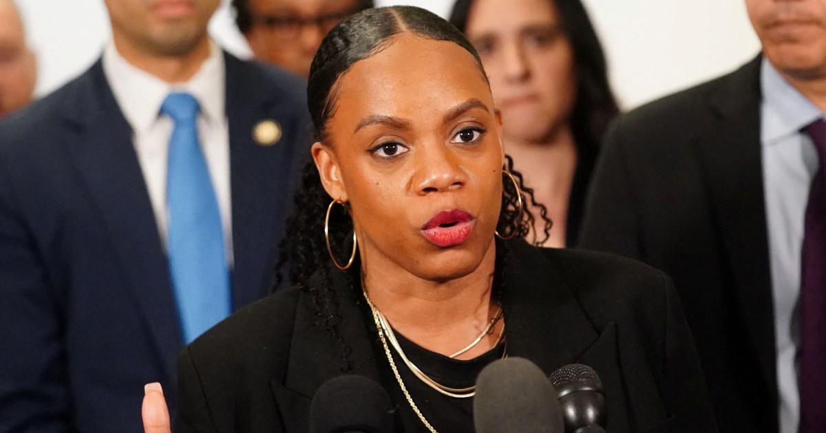 Democrats walk out of heated Epstein files briefing