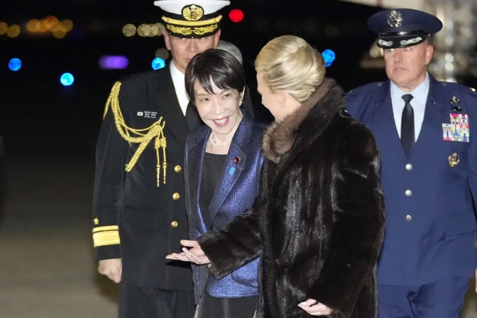 Japan’s Prime Minister Takaichi meets with Trump as he seeks help securing the Strait of Hormuz