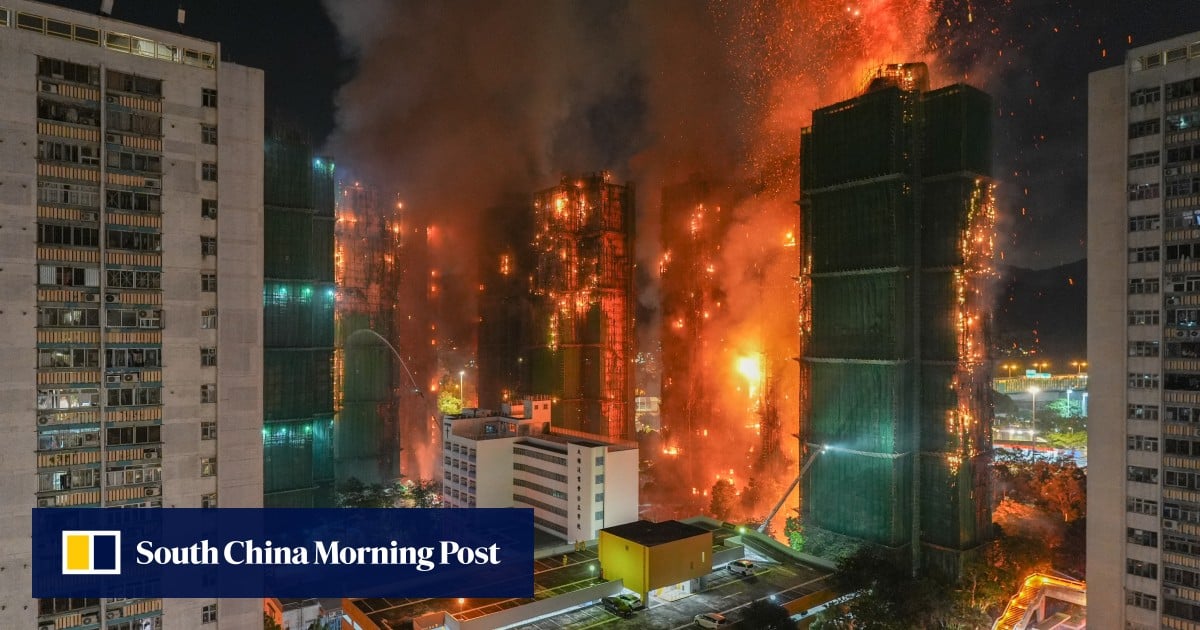 Firefighter killed in Tai Po blaze may have entered wrong building, inquiry told