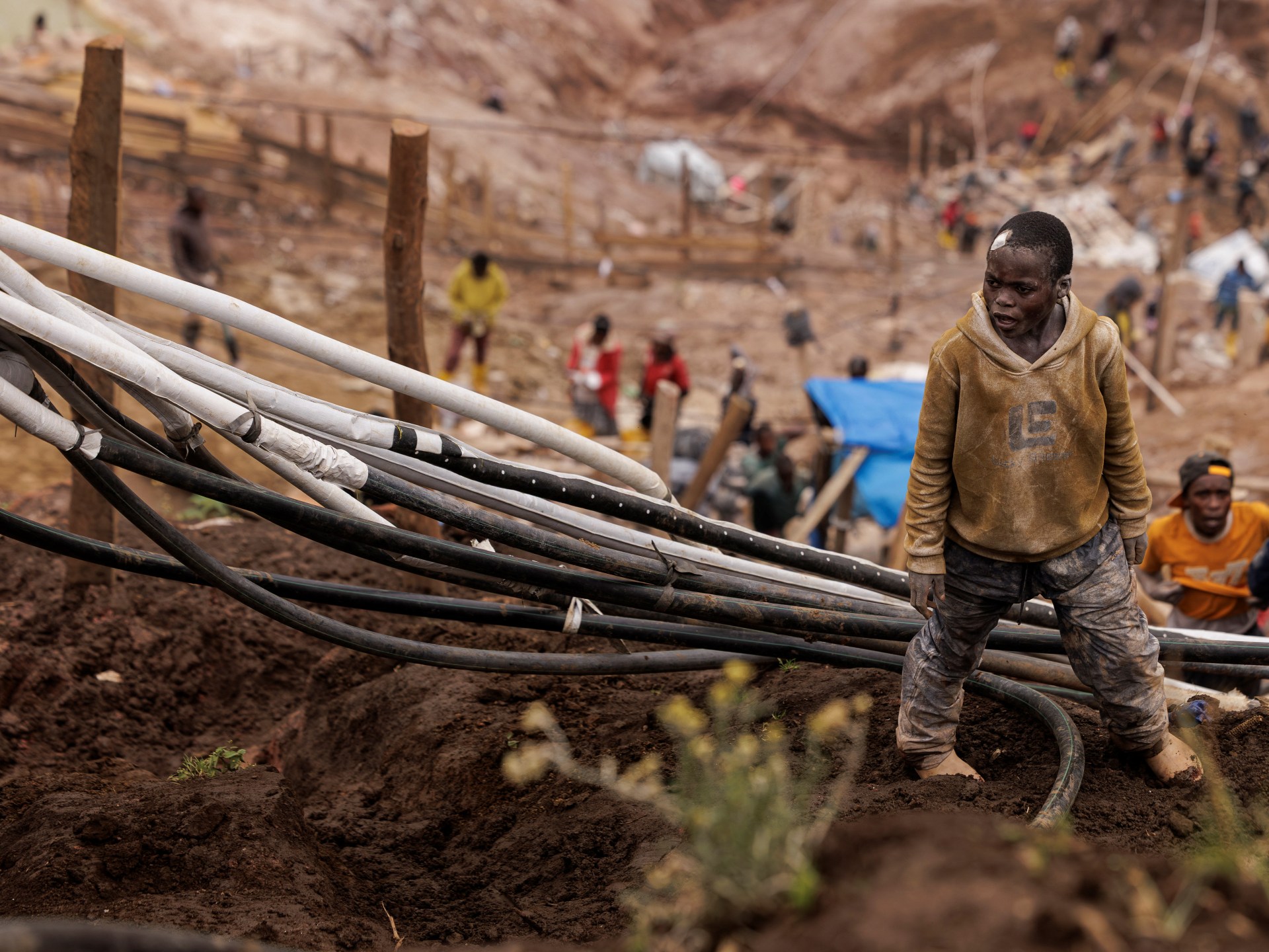 ‘It helps us survive’: Poverty forces children into mine work in DR Congo