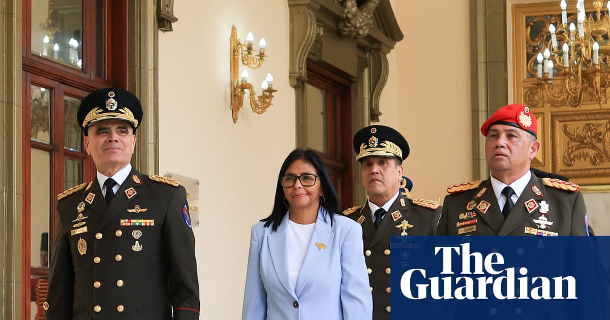 Delcy Rodríguez replaces Venezuela’s top military commanders