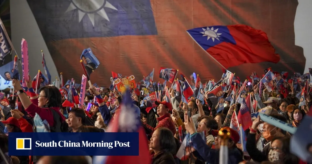 Taiwan’s opposition parties join forces for local elections with eye on 2028 race