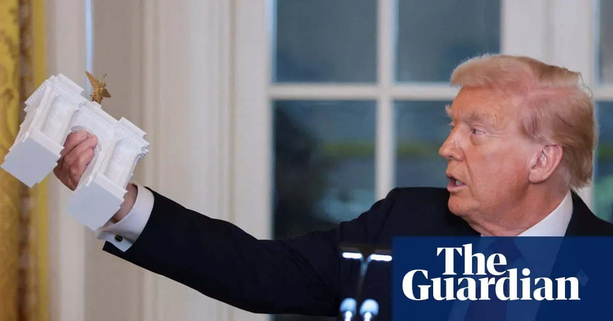 Trump says building DC triumphal arch is domestic policy chief’s ‘primary thing’