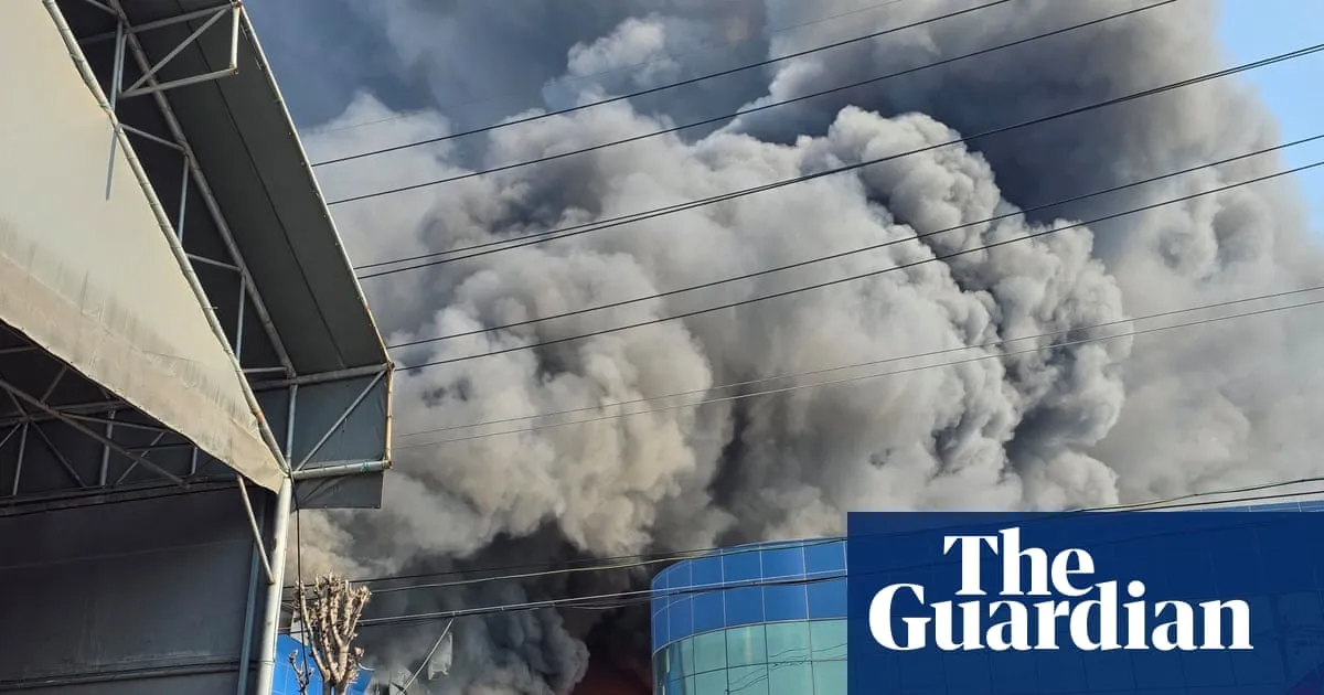 At least 14 people killed in fire at South Korean car parts factory