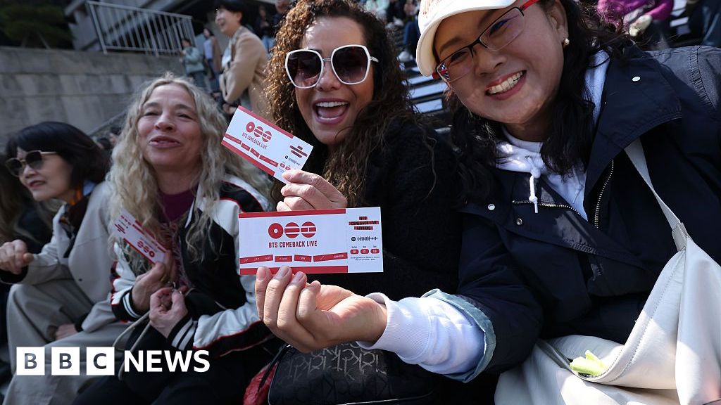 'BTS is everything for us': K-pop fans gather in Seoul for comeback show