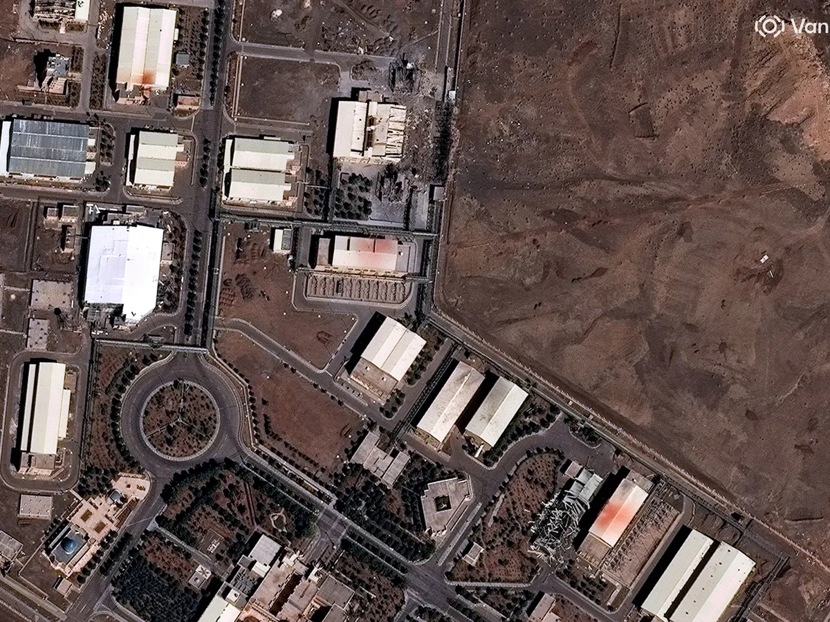 Iran says US and Israel attacked Natanz nuclear facility