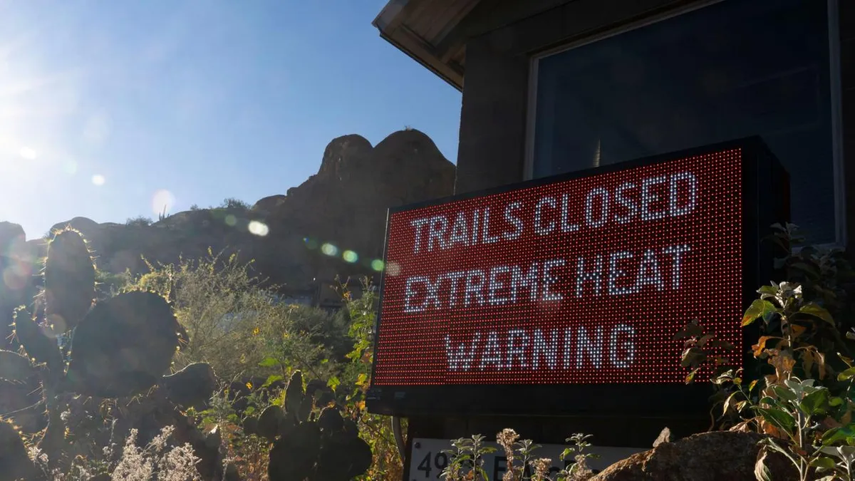 Ungewöhnliche Hitze: Hochsommer im März in Teilen der USA