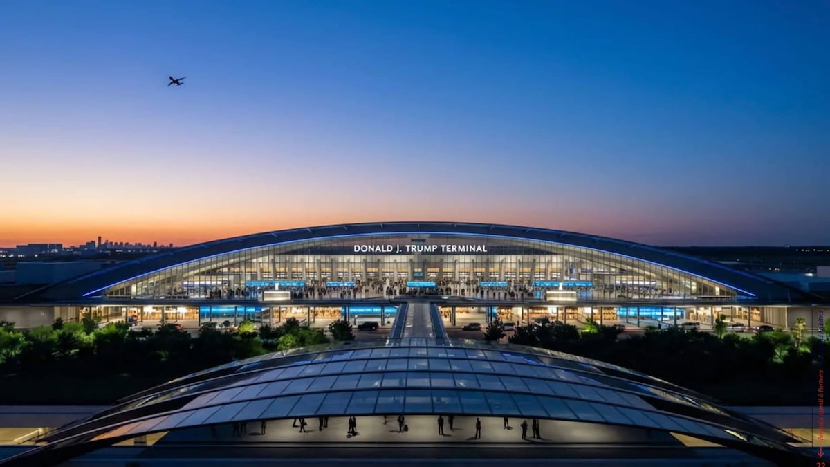 Bienvenidos al Aeropuerto Internacional Donald J. Trump Washington Dulles