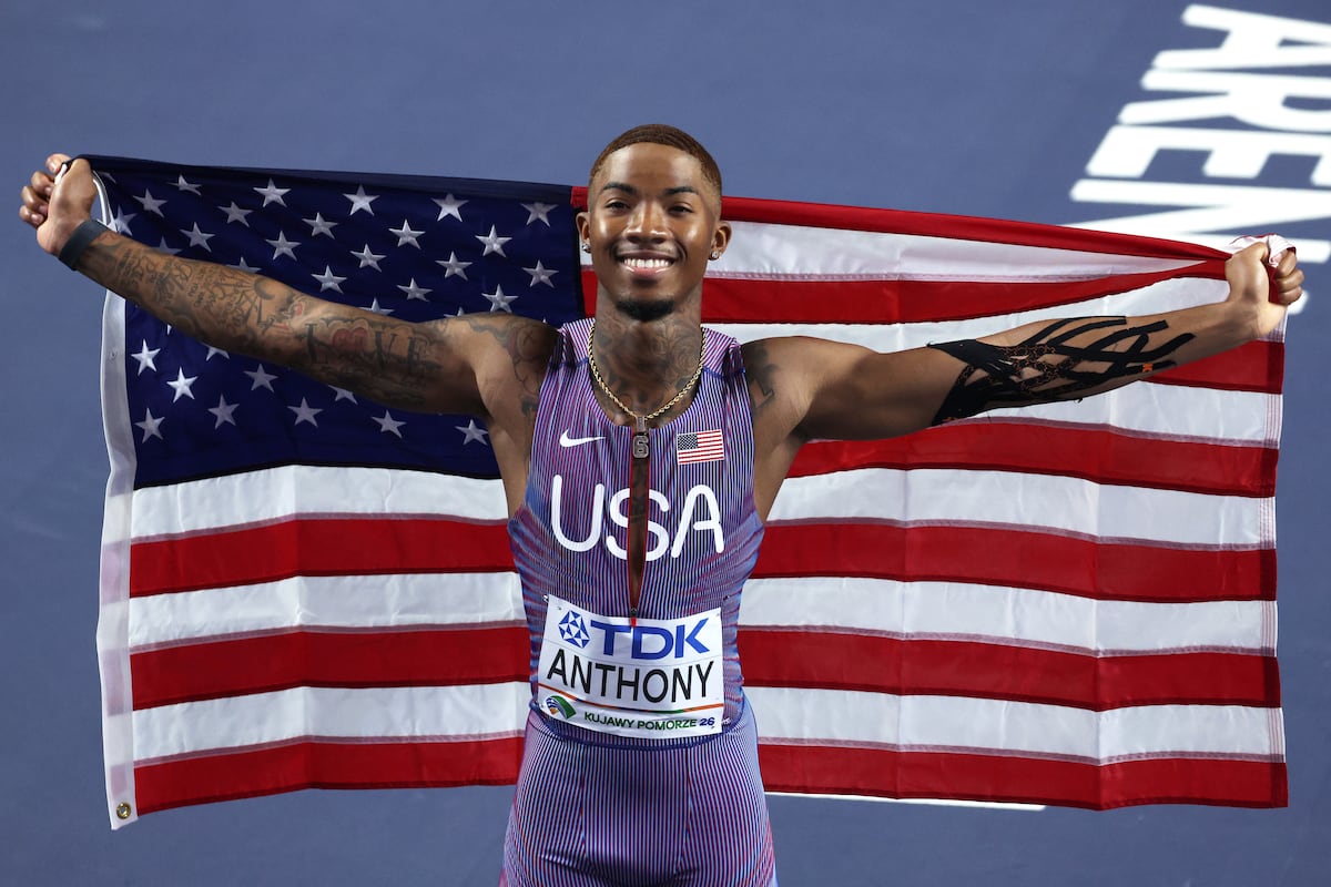 Jordan Anthony, joven rey del ‘sprint’