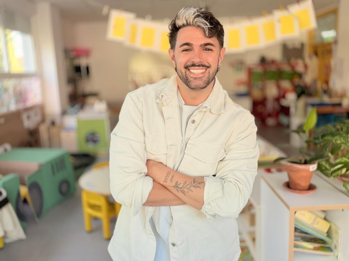 Daniel López Ortega, ‘Profe Danny’ en TikTok: “Trabajar en Infantil es tener un asiento en primera fila en los momentos más mágicos de la vida de un niño”