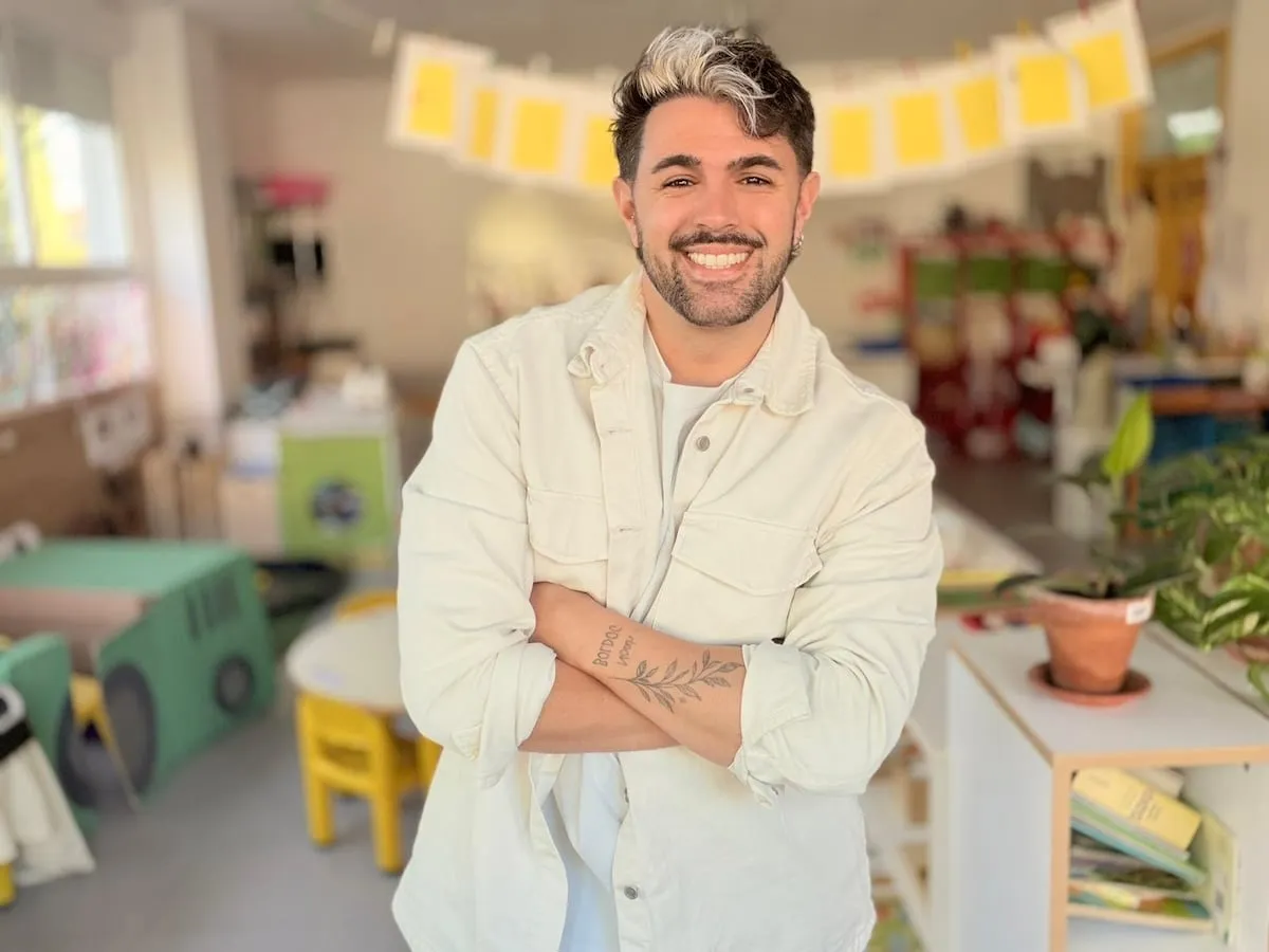 Daniel López Ortega, ‘Profe Danny’ en TikTok: “Trabajar en Infantil es tener un asiento en primera fila en los momentos más mágicos de la vida de un niño”