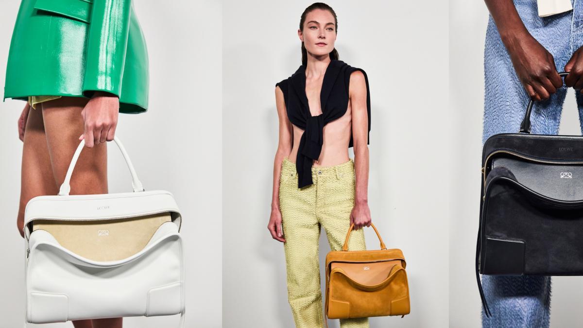 El bolso de Loewe que plasmó el cambio social en los setenta vuelve en clave contemporánea