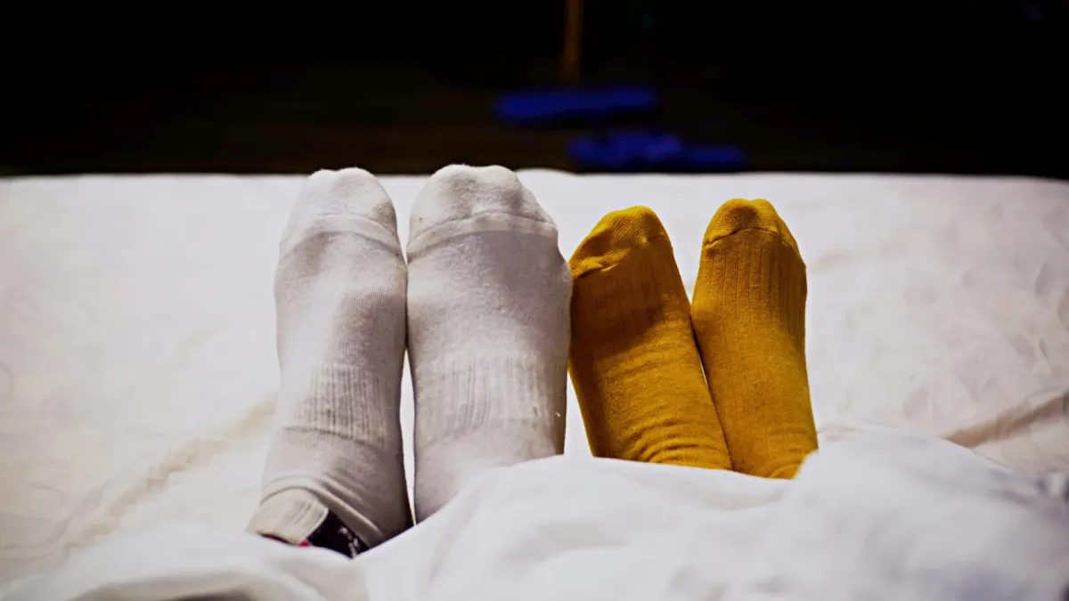 Dormir con calcetines: "Dilata los vasos sanguíneos y rebaja la temperatura corporal"