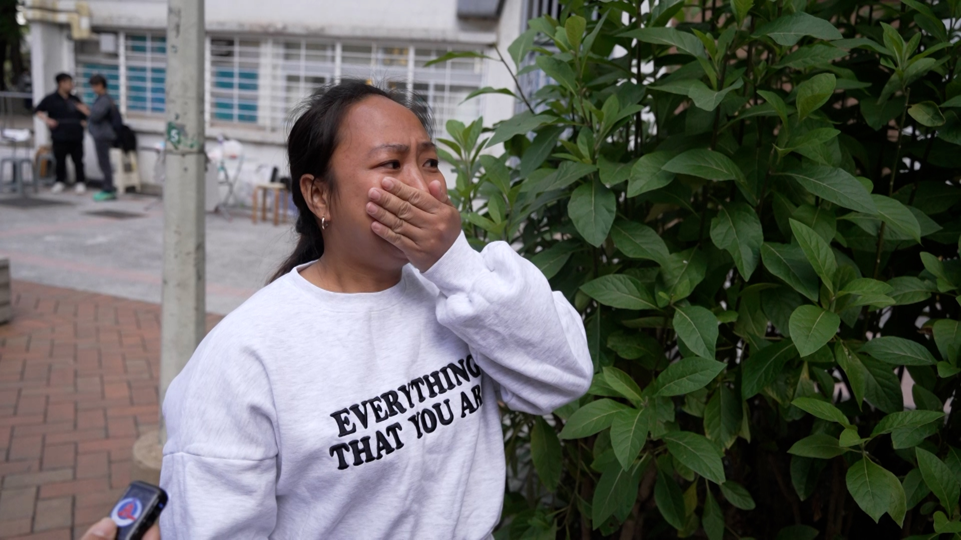 Nanny streamed dramatic escape from Hong Kong apartment fire to warn other