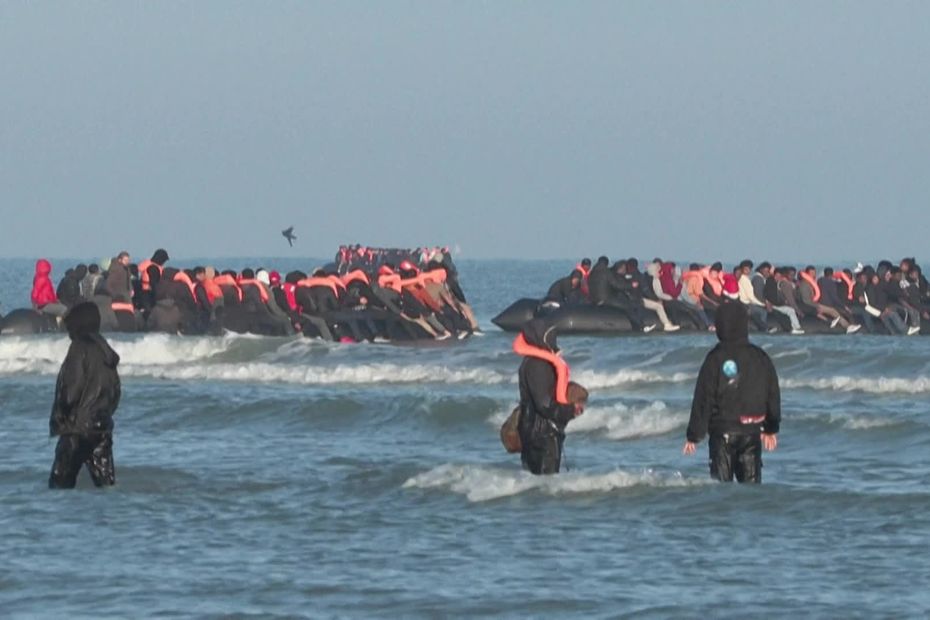 Un bateau en panne avec 78 personnes migrantes à bord secouru au large du Pas-de-Calais