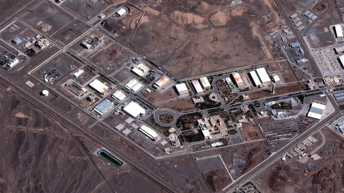 L'Iran accuse Israël et les Etats-Unis d'avoir de nouveau frappé le site nucléaire de Natanz