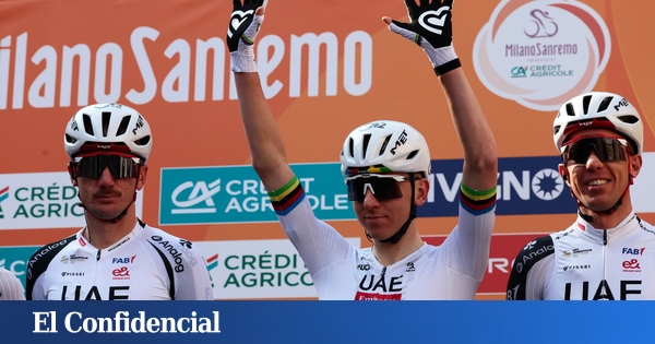 Pogačar rompe su obsesión y conquista una San Remo con Roubaix en el horizonte