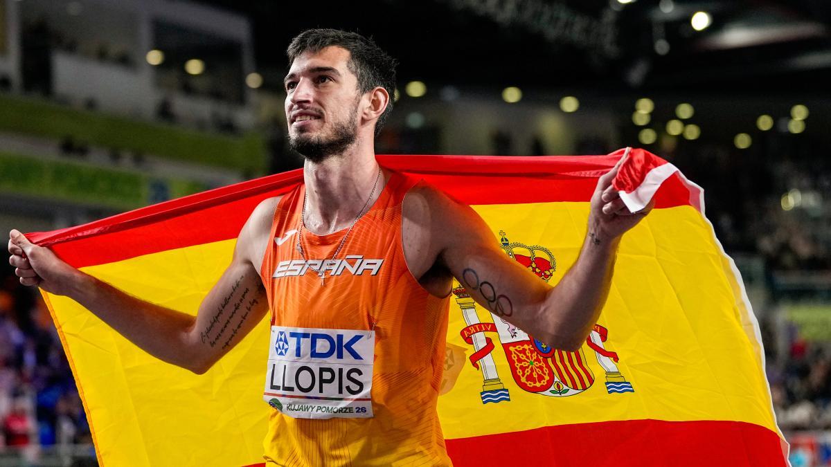 Quique Llopis, o así se rompe una maldición: plata en los 60m vallas