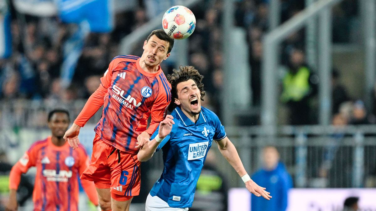 2. Fußball-Bundesliga: Schalke 04 erkämpft sich Remis bei Darmstadt 98