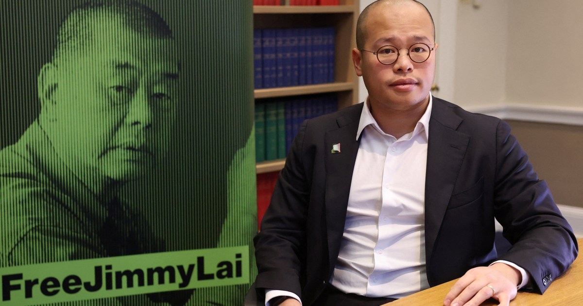 Trump urges China’s Xi to free jailed Hong Kong media tycoon Jimmy Lai