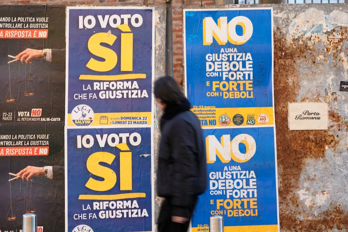 Meloni afronta el primer riesgo serio de derrota en tres años con un controvertido referéndum