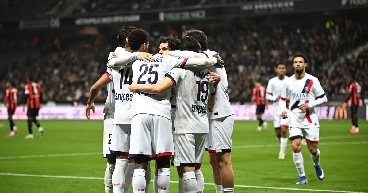 Ligue 1 : le PSG corrige l’OGC Nice et reprend sa place de leader
