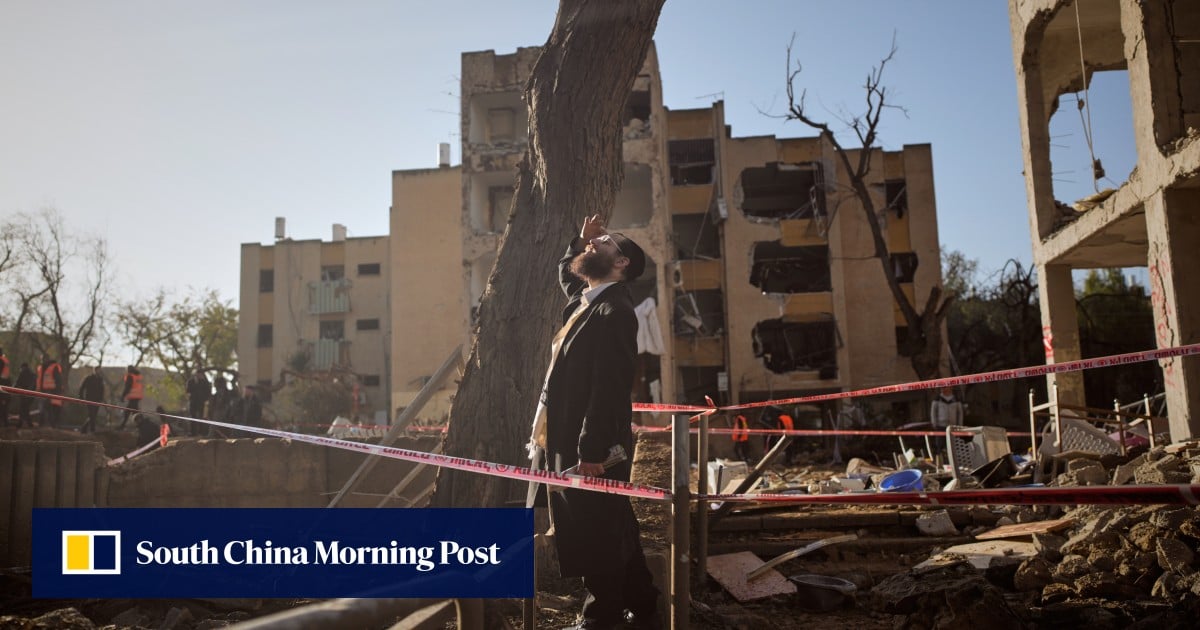 Israeli towns reel from ‘terrifying’ Iranian missile strikes