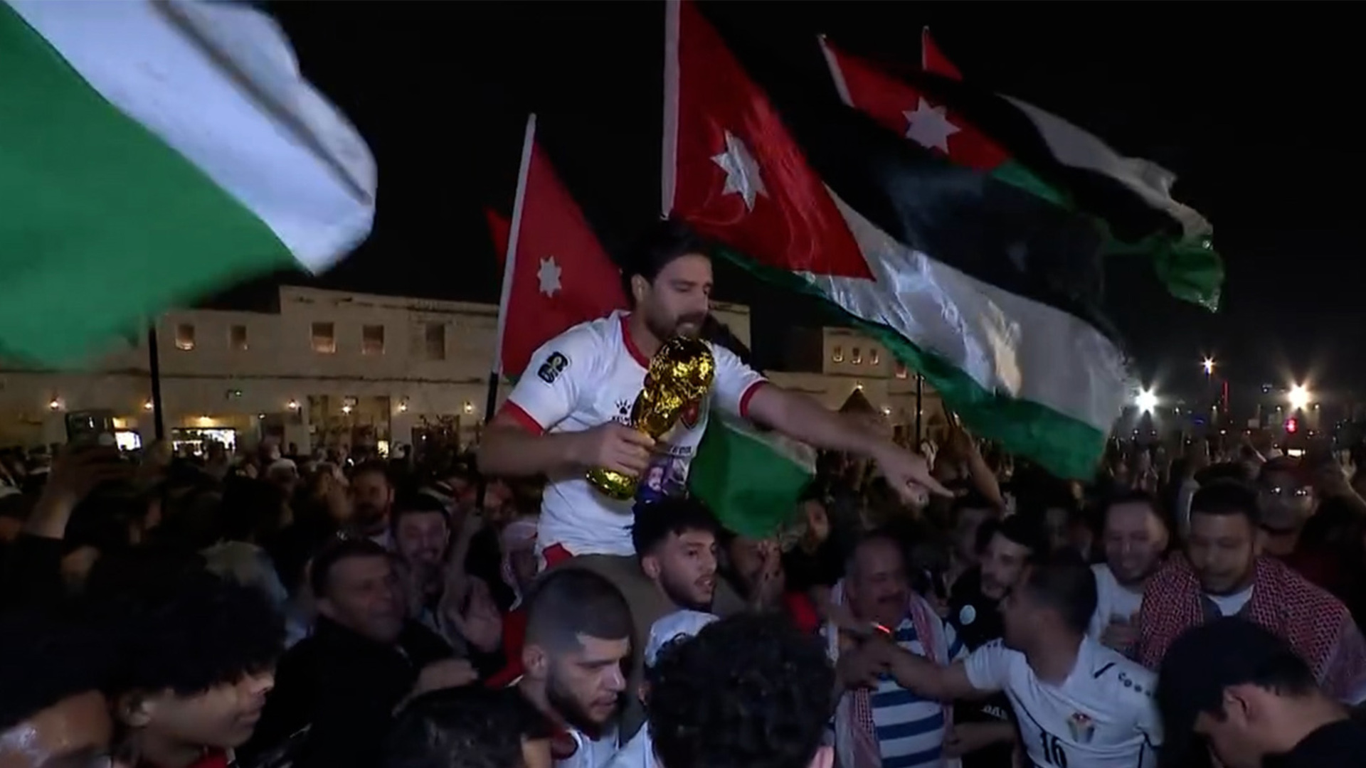 Celebrations as Jordan reaches first Arab Cup final