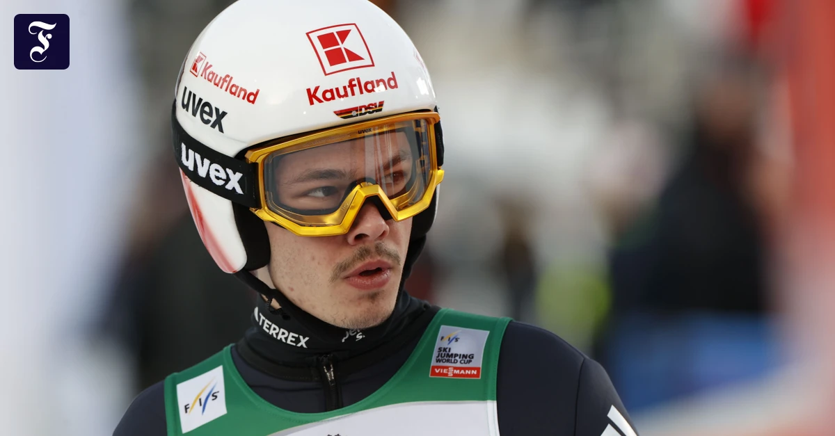 Skispringer Raimund: Er ging voran, indem er nicht sprang