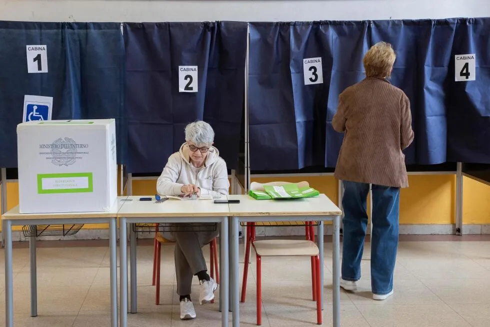 Italy’s justice referendum becomes a high stakes test for conservative Premier Giorgia Meloni