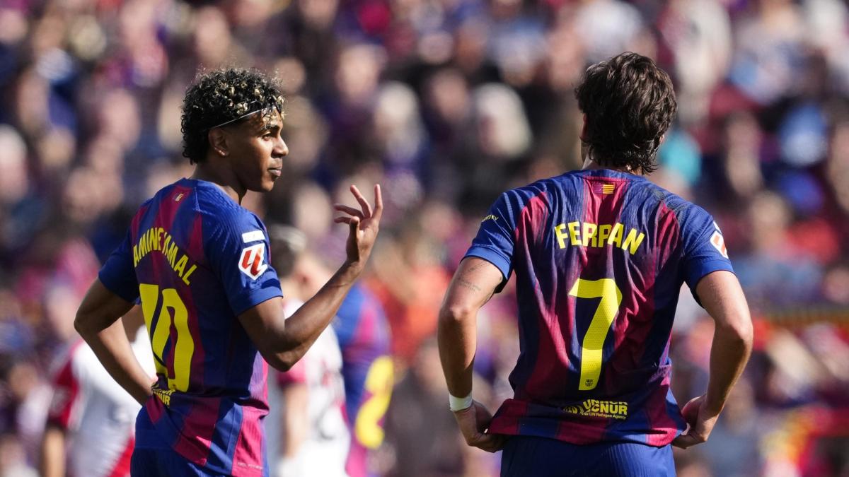 Barcelona - Rayo: segunda parte sin cambios en el marcador (1-0)