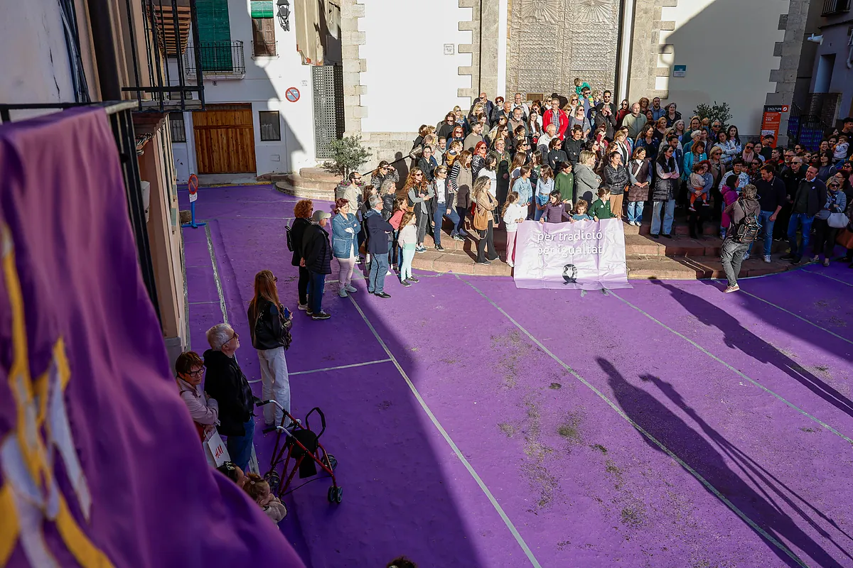 La Semana Santa de Sagunto mantiene el veto a las mujeres y se expone a perder la declaración de Interés Turístico Nacional