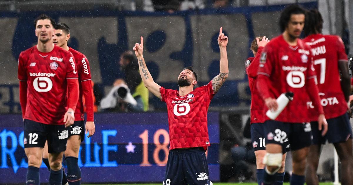 Ligue 1 : Lille et Giroud punissent l’OM, le Paris FC respire, Rennes bute sur Metz