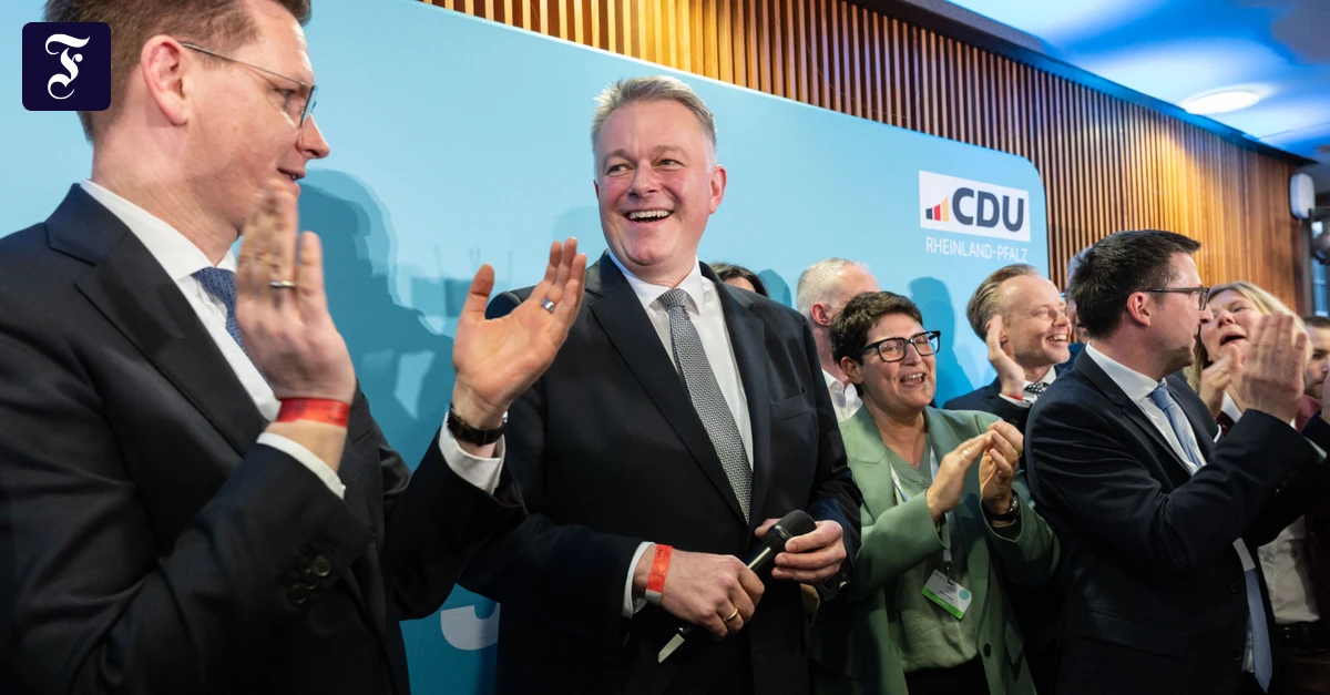 Erfolg bei Landtagswahl: Schnieder will Rheinland-Pfalz „vom Kopf auf die Füße“ stellen