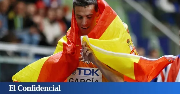 Mariano García vuela y se proclama campeón del mundo de los 1.500 metros