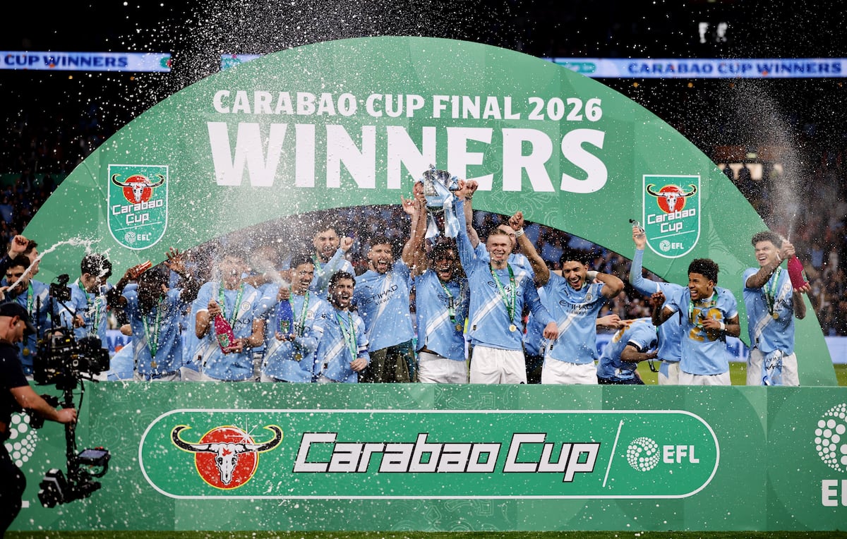 Guardiola le gana a Arteta la final de la Copa de la Liga