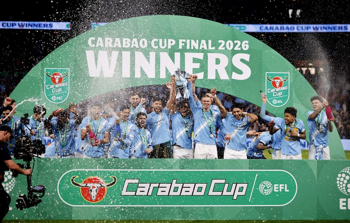 Guardiola le gana a Arteta la final de la Copa de la Liga