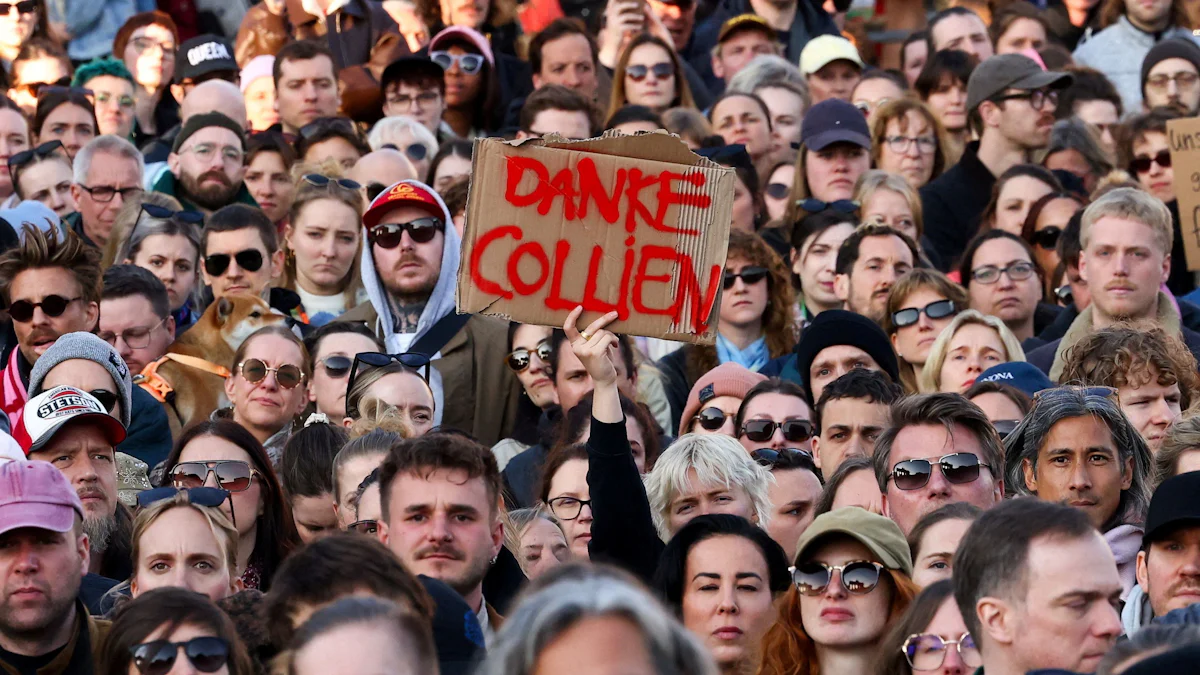 Fall Collien Fernandes: Tausende setzen in Berlin ein Zeichen gegen sexualisierte Gewalt