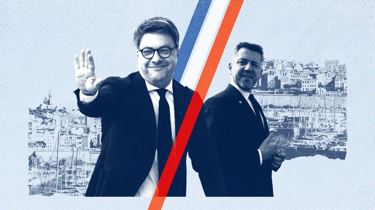 A Marseille, le maire divers gauche, Benoît Payan, devance largement le Rassemblement national