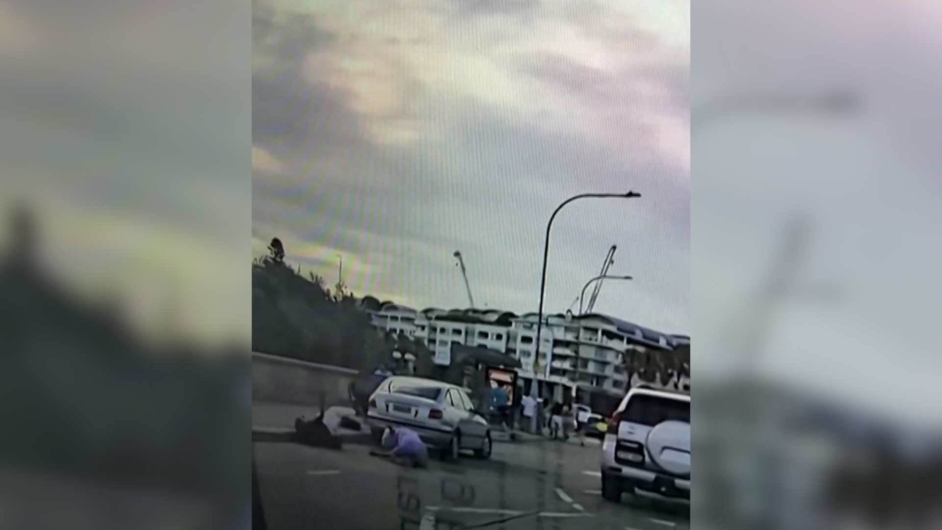 Dashcam footage captures moment couple tries to stop Bondi shooter