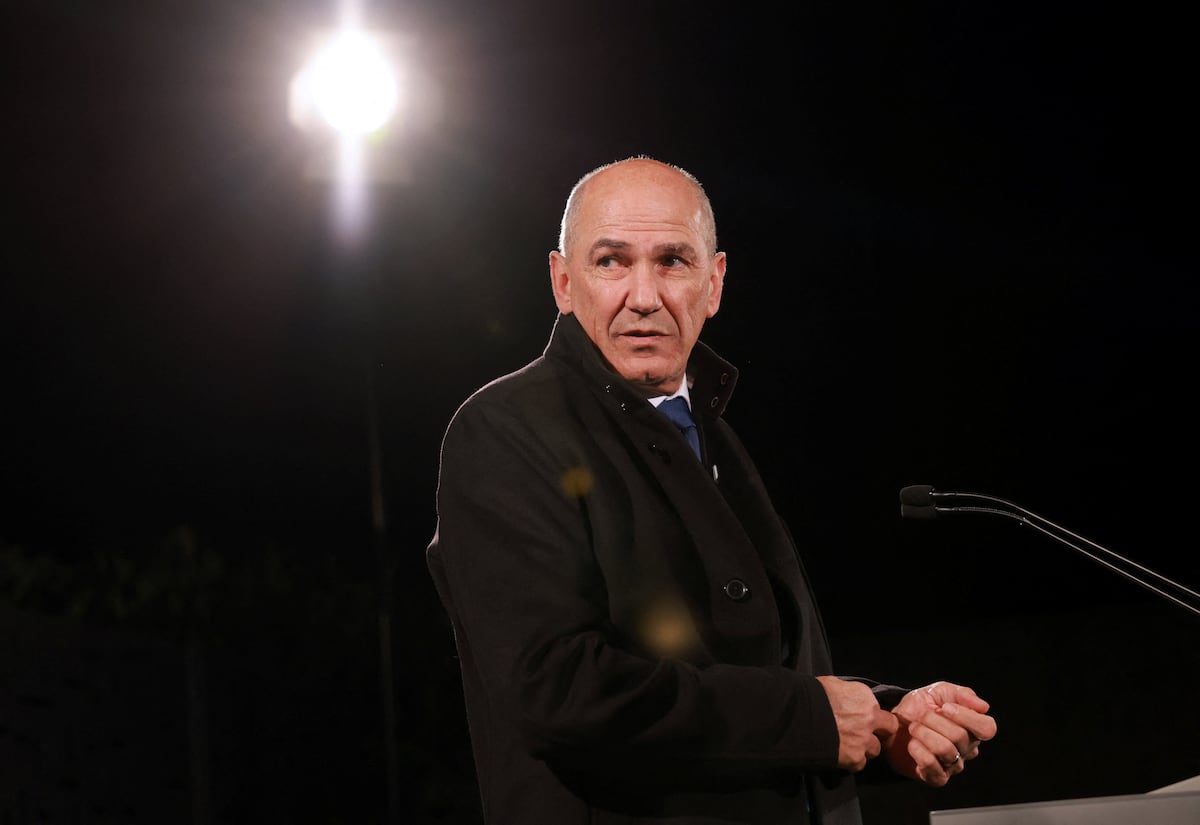 El ultranacionalista Jansa, favorito para volver a gobernar Eslovenia al frente de una coalición conservadora