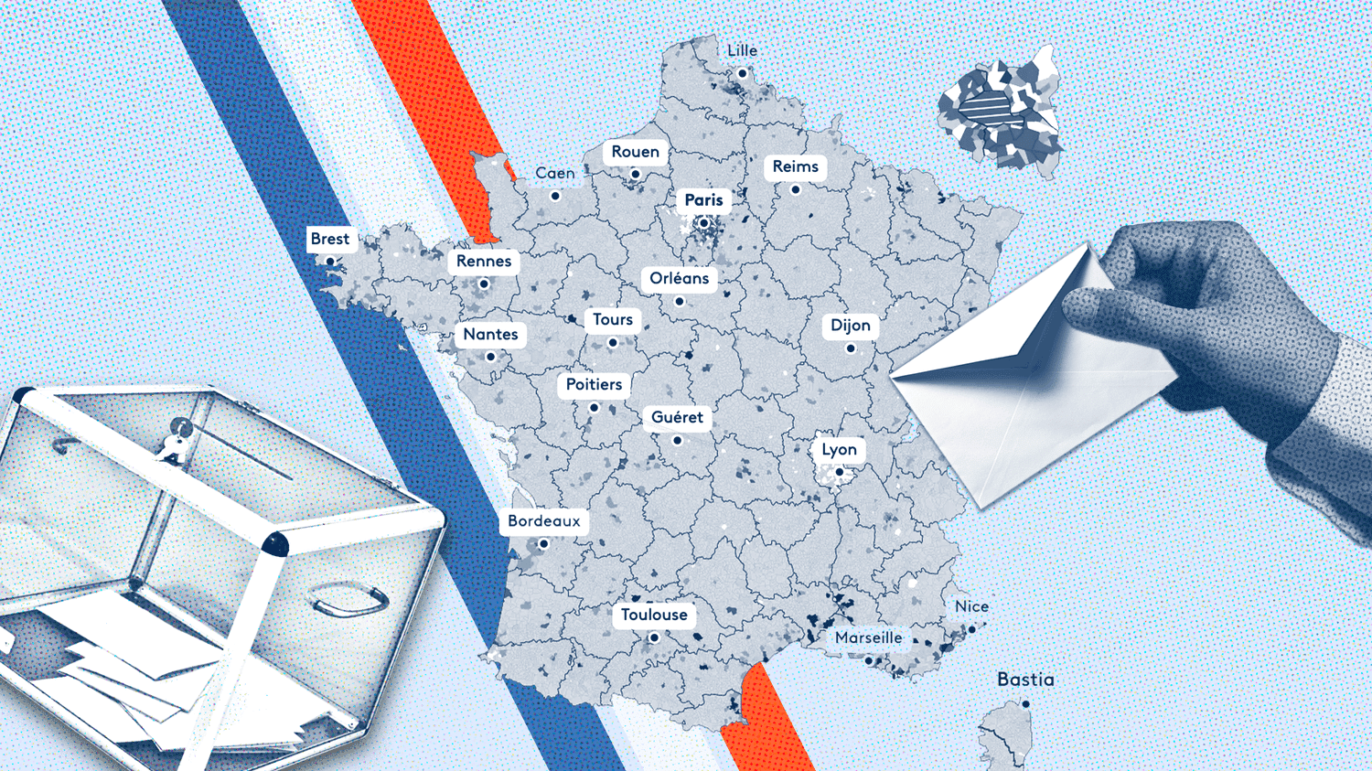 La gauche conserve Paris, Lyon et Marseille, l'extrême droite s'étend dans les villes moyennes… Ce qu'il faut retenir du second tour des municipales