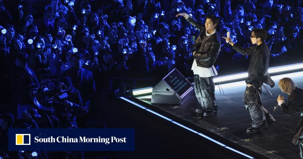 BTS’s South Korea comeback crowd disappoints, triggering Hybe stock sell-off